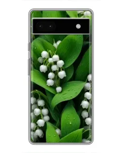 Чохол для Google Pixel 6a з картинкою «Конвалії в зелені»