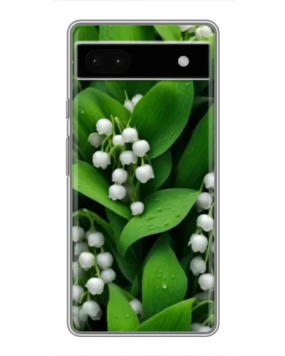 Чохол для Google Pixel 6a з картинкою «Конвалії в зелені»