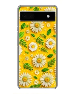 Чохол для Google Pixel 6a з картинкою «Ромашкове сонце»