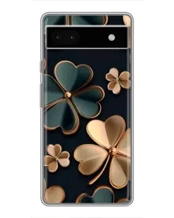 Чохол для Google Pixel 6a з картинкою «Конюшина в золоті»