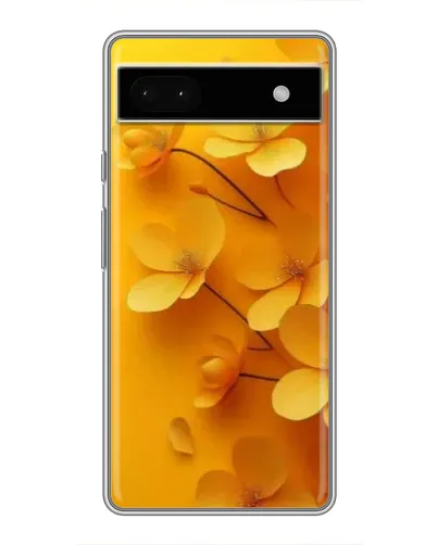 Чохол для Google Pixel 6a з картинкою «Золоті пелюстки»