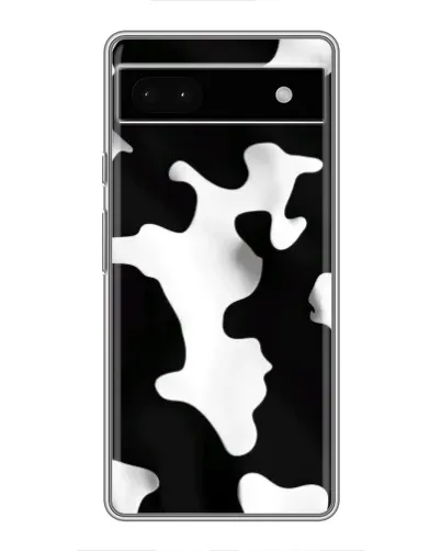 Чехол для Google Pixel 6a с картинкой «Черно-белое пятно»