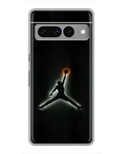Чехол для Google Pixel 7 Pro с картинкой «Jordan Gradient Logo»