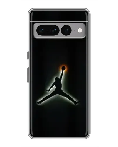 Чехол для Google Pixel 7 Pro с картинкой «Jordan Gradient Logo»