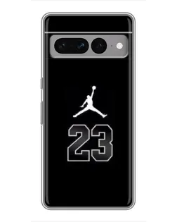 Чехол для Google Pixel 7 Pro с картинкой «Jordan Flight 23»