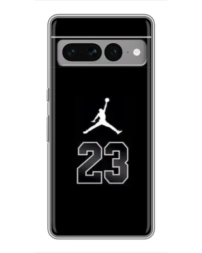 Чехол для Google Pixel 7 Pro с картинкой «Jordan Flight 23»