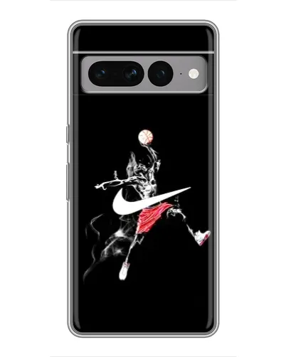 Чехол для Google Pixel 7 Pro с картинкой «Jordan Jumpman»