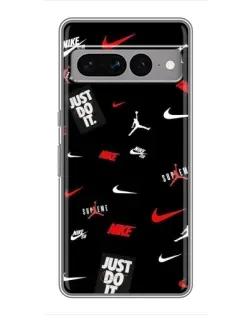 Чехол для Google Pixel 7 Pro с картинкой «Nike Mix Pattern»
