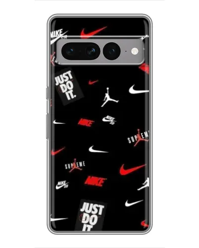 Чехол для Google Pixel 7 Pro с картинкой «Nike Mix Pattern»