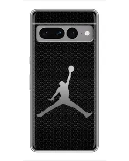 Чехол для Google Pixel 7 Pro с картинкой «Jordan Dark Carbon»