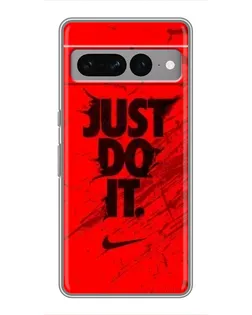 Чехол для Google Pixel 7 Pro с картинкой «Nike Just Do It»