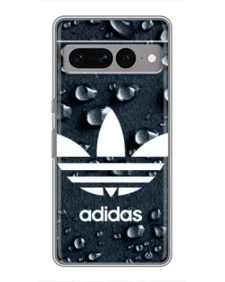 Чехол для Google Pixel 7 Pro с картинкой «Adidas Trefoil Blue»