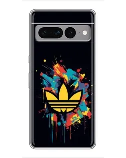 Чехол для Google Pixel 7 Pro с картинкой «Adidas Splash»