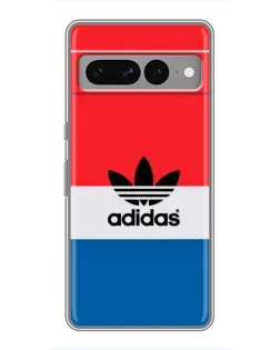 Чехол для Google Pixel 7 Pro с картинкой «Ретро блоки Adidas»