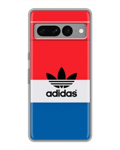 Чехол для Google Pixel 7 Pro с картинкой «Ретро блоки Adidas»
