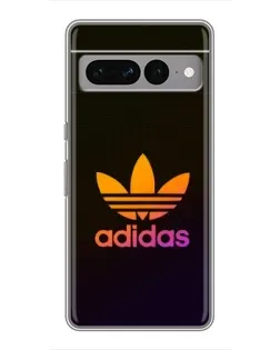 Чехол для Google Pixel 7 Pro с картинкой «Градиент Adidas»