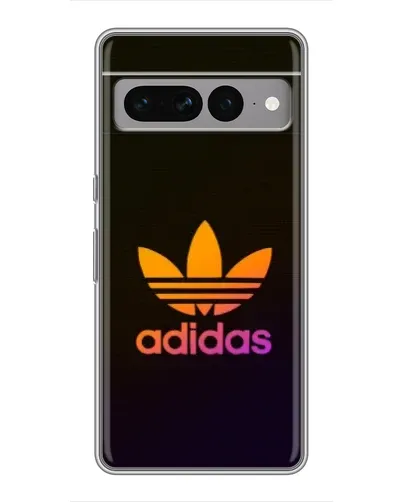 Чехол для Google Pixel 7 Pro с картинкой «Градиент Adidas»