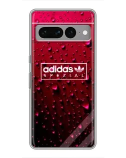 Чехол для Google Pixel 7 Pro с картинкой «Adidas Gold Marble»