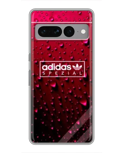 Чехол для Google Pixel 7 Pro с картинкой «Adidas Gold Marble»