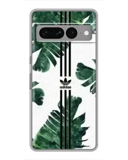 Чехол для Google Pixel 7 Pro с картинкой «Пальмовые листья адидас»