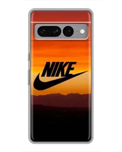 Чехол для Google Pixel 7 Pro с картинкой «Nike — вечерний горизонт»