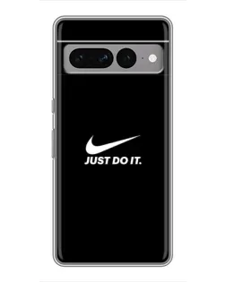 Чехол для Google Pixel 7 Pro с картинкой «Минимализм от Nike»
