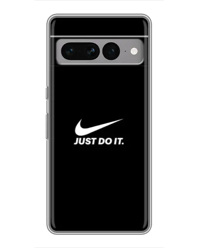 Чехол для Google Pixel 7 Pro с картинкой «Минимализм от Nike»