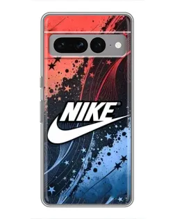 Чехол для Google Pixel 7 Pro с картинкой «Градиентный принт Найк»