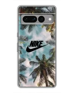 Чохол для Google Pixel 7 Pro з картинкою «Тропічний принт Nike»