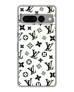 Чехол для Google Pixel 7 Pro с картинкой «Монохромный хаос LV»