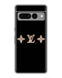 Чехол для Google Pixel 7 Pro с картинкой «Louis Vuitton — минимализм»