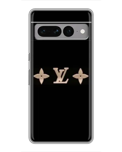 Чехол для Google Pixel 7 Pro с картинкой «Louis Vuitton — минимализм»