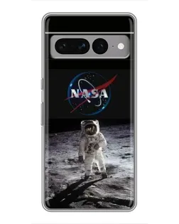 Чехол для Google Pixel 7 Pro с картинкой «Астронавт на Луне»