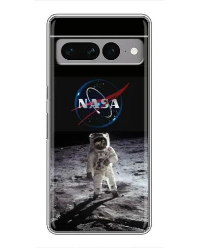 Чехол для Google Pixel 7 Pro с картинкой «Астронавт на Луне»