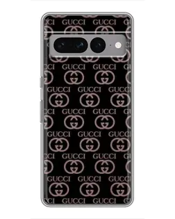 Чехол для Google Pixel 7 Pro с картинкой «Классическая монограмма Gucci»