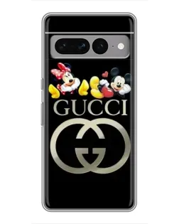 Чехол для Google Pixel 7 Pro с картинкой «Gucci — герои Disney»