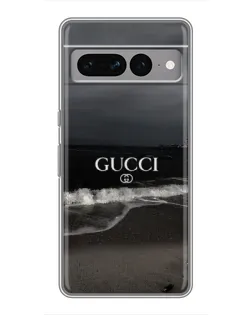 Чехол для Google Pixel 7 Pro с картинкой «Gucci — морской прибой»