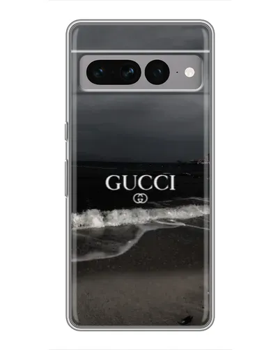 Чехол для Google Pixel 7 Pro с картинкой «Gucci — морской прибой»