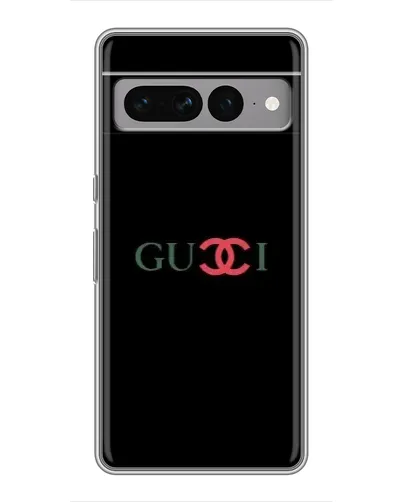 Чехол для Google Pixel 7 Pro с картинкой «Gucci — красный градиент»
