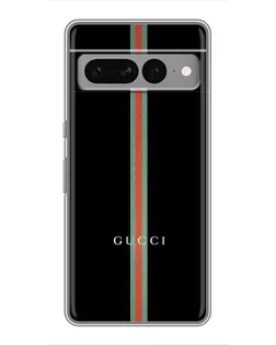 Чехол для Google Pixel 7 Pro с картинкой «Gucci — строгая линия»