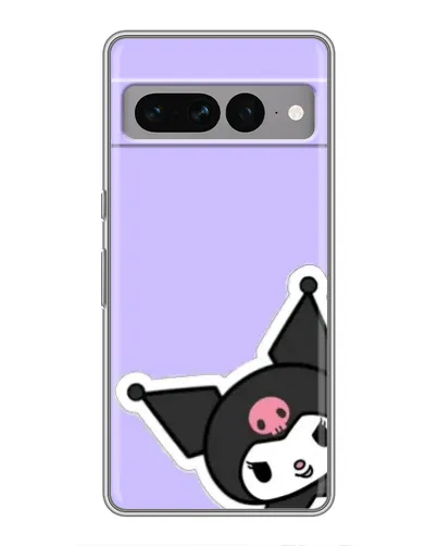Чехол для Google Pixel 7 Pro с картинкой «Забавная Kuromi»