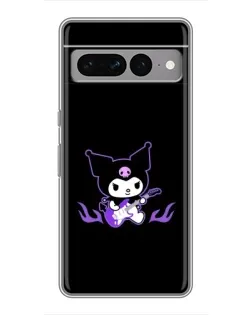 Чехол для Google Pixel 7 Pro с картинкой «Электрическая Kuromi»