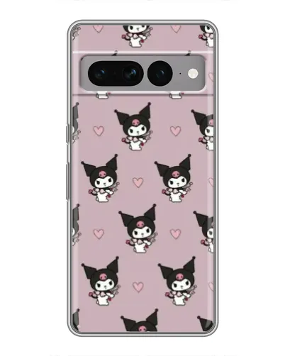 Чехол для Google Pixel 7 Pro с картинкой «Kuromi — ночной сон»