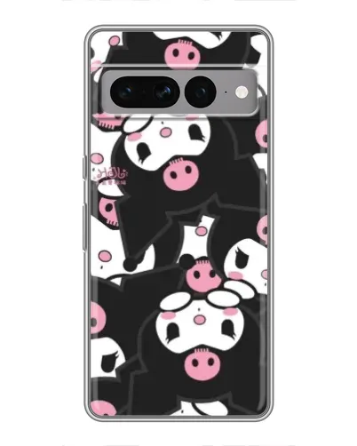 Чехол для Google Pixel 7 Pro с картинкой «Паттерн голов Куроми»