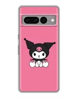 Чехол для Google Pixel 7 Pro с картинкой «Хмурая Kuromi»