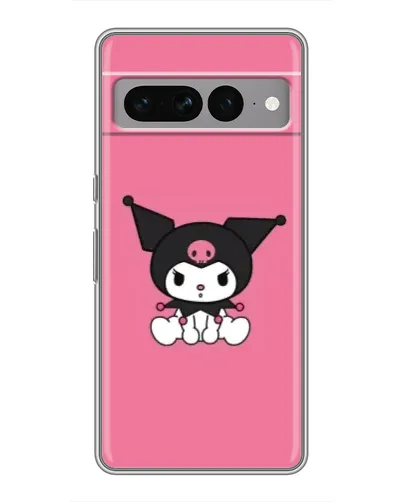 Чехол для Google Pixel 7 Pro с картинкой «Хмурая Kuromi»