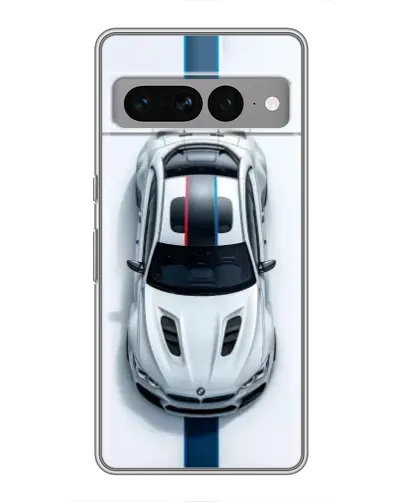 Чехол для Google Pixel 7 Pro с картинкой «Вид сверху — BMW M»
