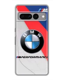 Чехол для Google Pixel 7 Pro с картинкой «BMW Performance стиль»