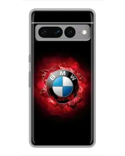 Чехол для Google Pixel 7 Pro с картинкой «Логотип BMW — вспышка»