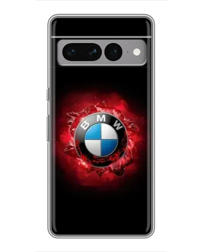 Чехол для Google Pixel 7 Pro с картинкой «Логотип BMW — вспышка»